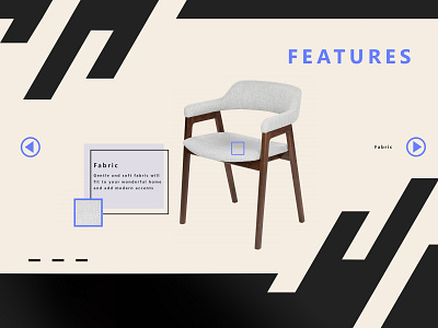 Design for Furniture studio branding chair chairs design front end design furniture ui ux design