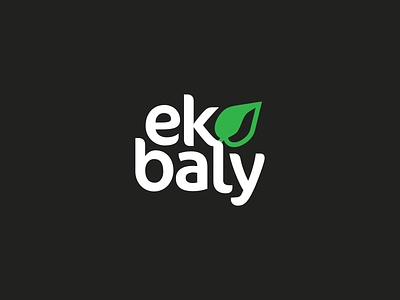 Ekobaly branding ecology eko graphic design logo logo design logotype nature packaging