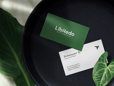 Libredo B. Cards brandi branding clean design logo minimal