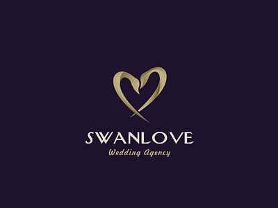 SwanLove Logo design