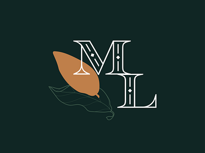 Magnolia Landing - Initials community design graphic design home builder illustration logo logo design neighborhood
