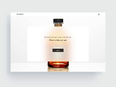 Whiskey Label and Website Mockup Prototype brand identity branding design layout package design packaging presentation prototype typography ui ux web web design