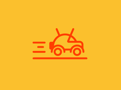 Buggy Car beetle bug car icon iconography vw