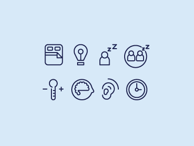 Sleep Icons