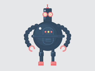 Odessa the Robot graphic robot