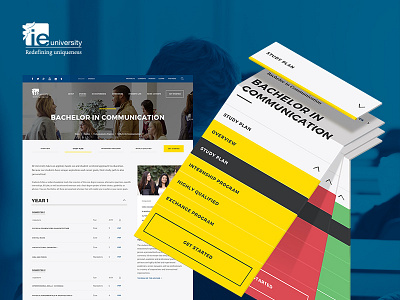 IE University Responsive Website