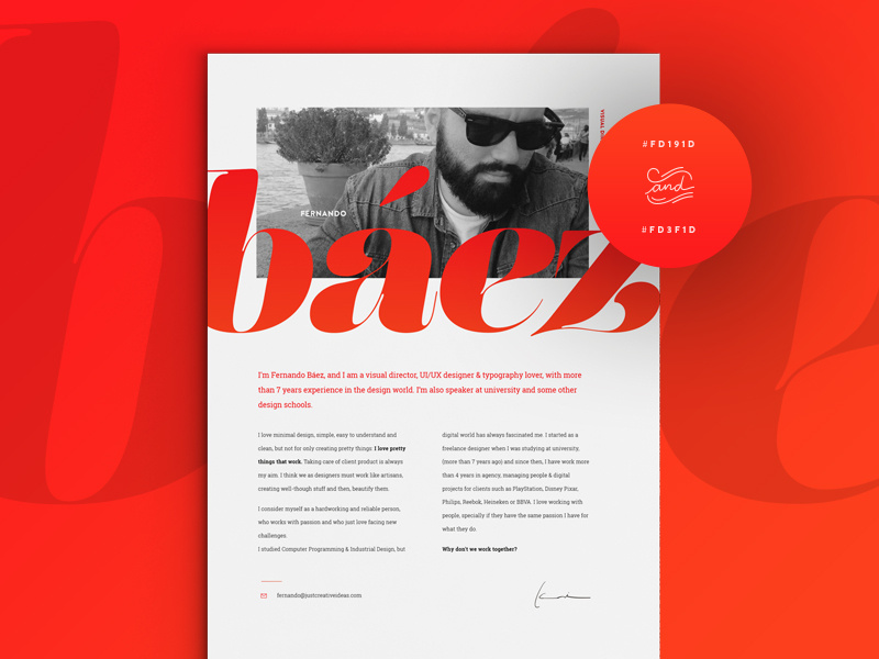 Resume / CV Cover infographic cover editorial typography color print download freebie free template cv resume