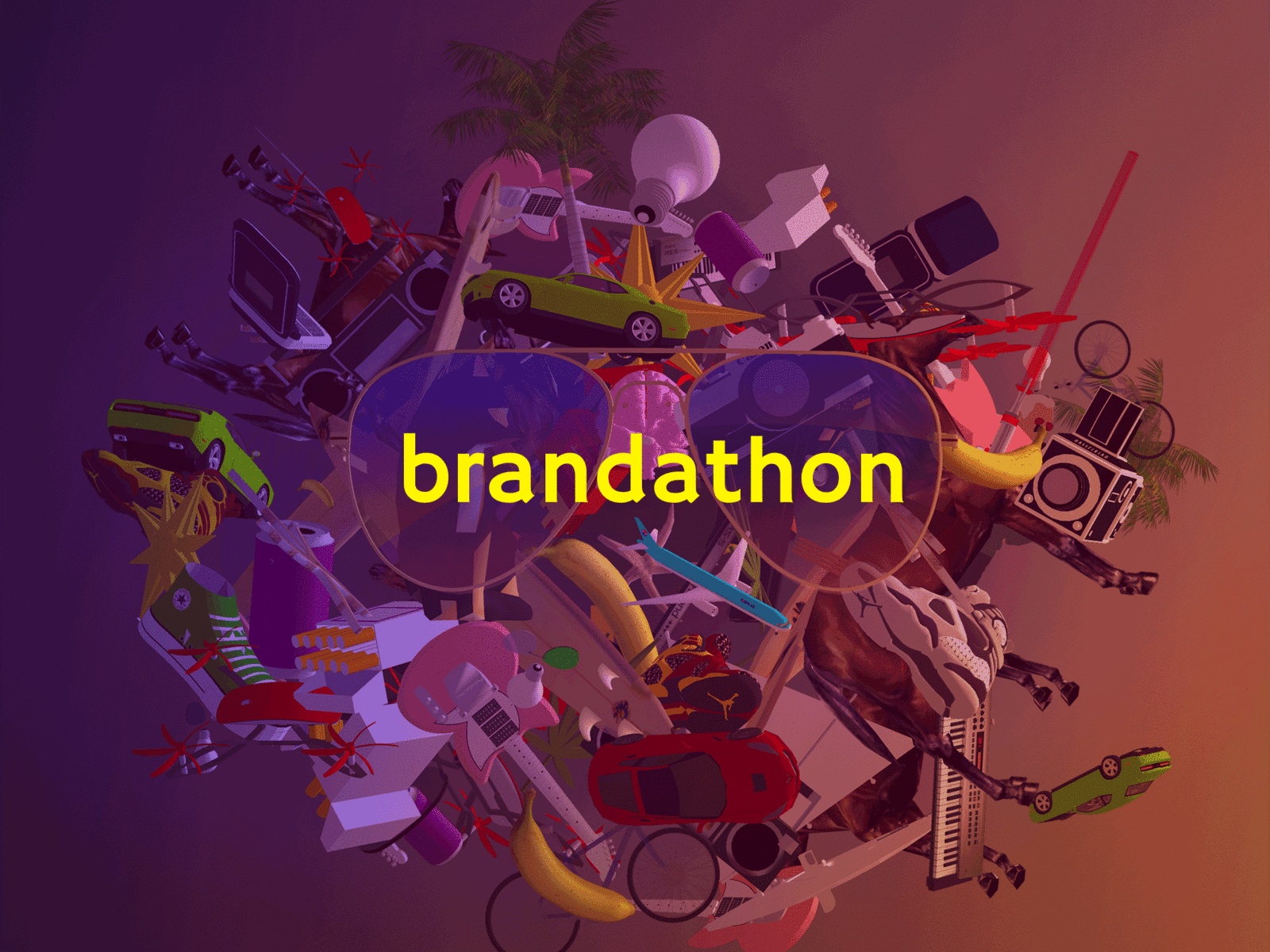 Brandathon Poster (2nd Generation) 3d branding design icon illustration