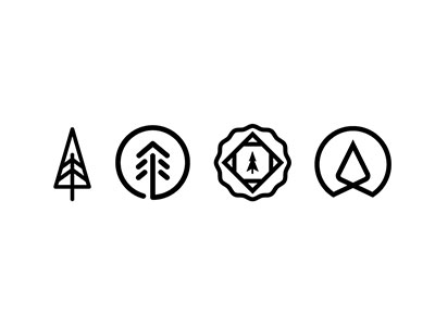 Hwwip bw icon icons illustration monoweight tree trees