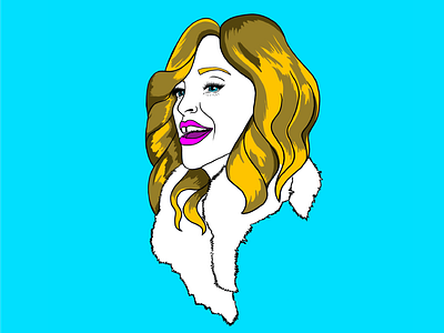 CMYK Madonna Portrait