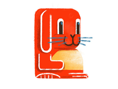 Bun-bun animal character design digital illustration illustrator ipadpro procreate vector