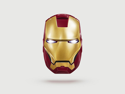 Iron Man helmet iron man metal movie reflexes