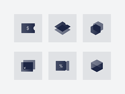 Piano.io — Iconography design geometric icons noise payment piano sharp sophisticated style ui