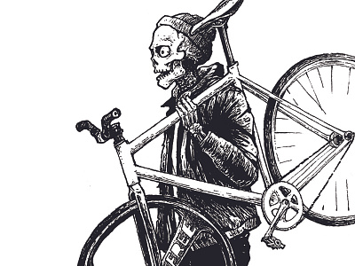 Skull Rider illustration