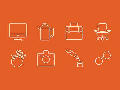Office Icons icons illustration office