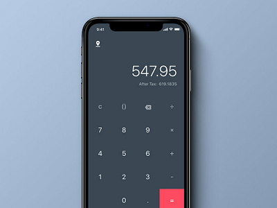 Calculator For Canadian app calculator canada canadian design ios