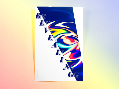 Poster TwoHundredFiftySix: revealing abstract design illustrator cc poster poster challenge