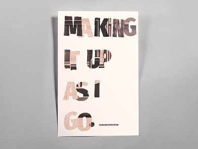 Poster TwoHundredSixtyFour: making it up as i go