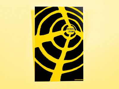 Poster OneHundredTen: vicious circle design minimal poster poster challenge
