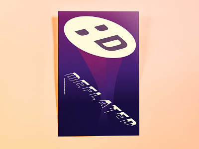 Poster OneHundredSeventySix: deflated design illustrator cc minimal poster poster challenge typography