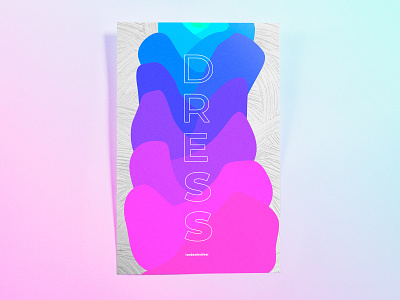 Poster TwoHundredFour: dress abstract design illustrator cc poster poster challenge