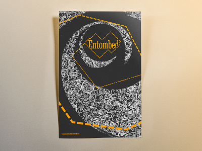 Poster TwoHundredTwentyThree: entombed design illustrator cc poster poster challenge vector tracing