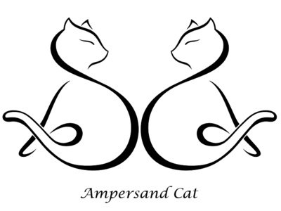 Play with words - Typography project ampersand artwork cat illustration typography