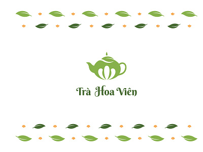 Trà Hoa Viên - Brand Identity branding logo