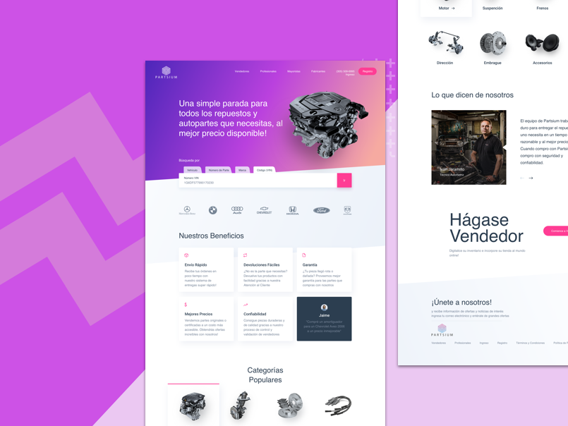 Download Website Mockup by LAB Miami Ventures on Dribbble