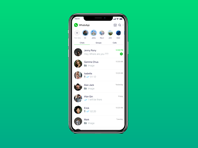 Whatsapp UI Redesign Challenge