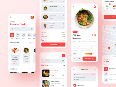 Japanese Food Order Mobile App