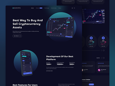 Excrypto - Crypto Trading Website