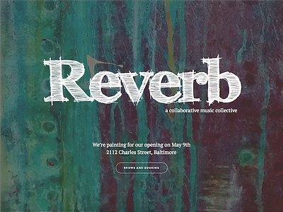 Reverb landing music placeholder type