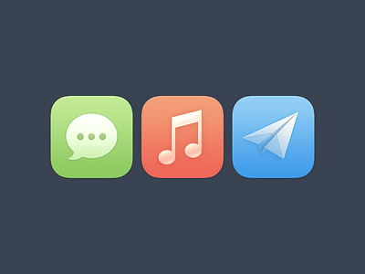 iOS Icons icon ios icons ios theme iphone iphone theme mail messages music