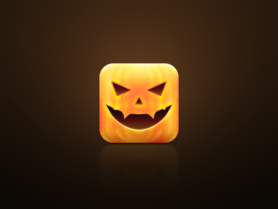 Pumpkin arcane halloween icon ios design pumpkin sam jones