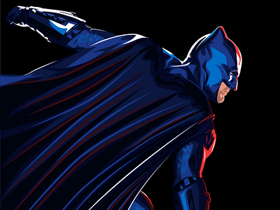 Batman art batman click creative illustration logodesign