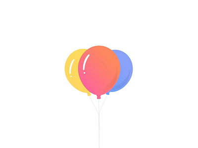 Balloon loading animation animation balloon illustration loading loop