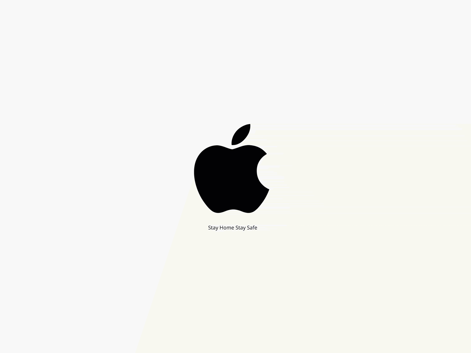 Apple Logo Motion apple apple logo coronavirus motion design motion graphic stay safe stayhome