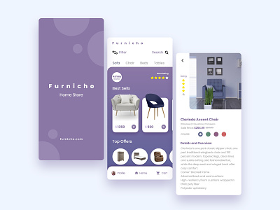 Ui Design For Furnicho App