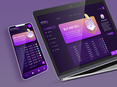 Ui Design For Amorex Exchange Website adobe xd app bitcoin digital money graphic responsive ui ui design uidesign uxdesign wallet website