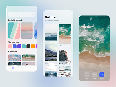 Mobile Wallpaper designs, themes, templates and downloadable graphic  elements on Dribbble