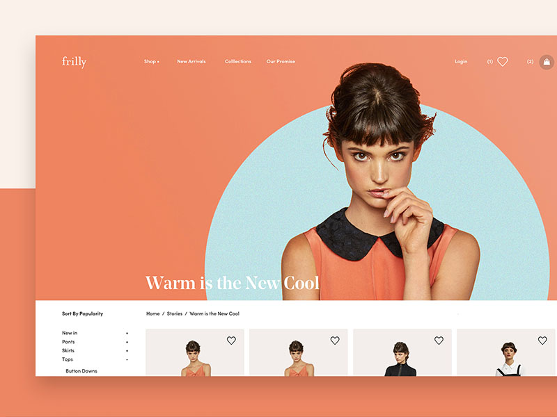 Shop Frilly by Bryce Travis on Dribbble