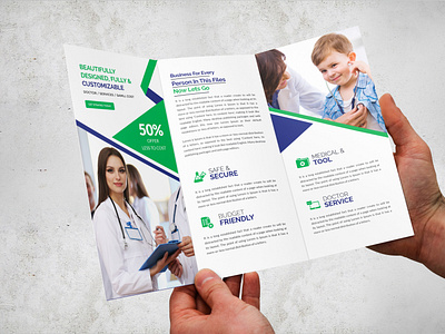 Medical Trifold Brochure design