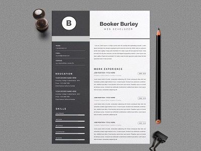 Corporate Resume clean cv clean design clean resume corporate resume cv cv design cv resume cv resume template resume resume template