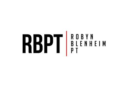 Robyn Blenheim Pt Logo branding design flat graphic design illustrator logo typography