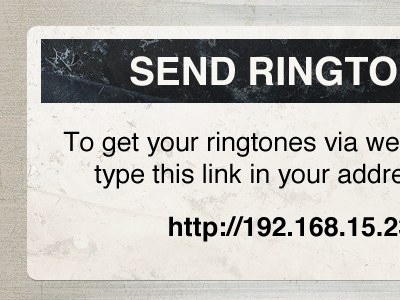 Ringtone Sticker