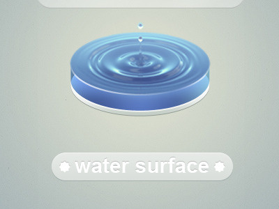 surface icon app drop icon iphone mirror water waves