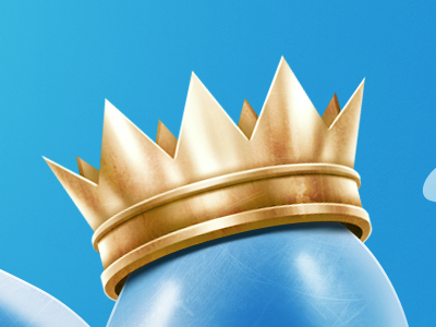 crown app bubble crown gold icon old sky twitter