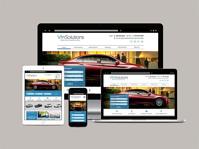 Honda Dealership Website automotive responsive ux web design