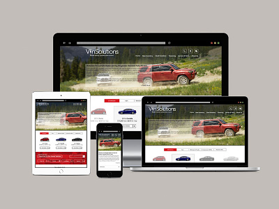 Toyota Dealership Website automotive design responsive ux web